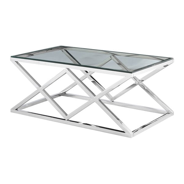 Konferenční stolek ve stříbrné barvě Artelore Vanir