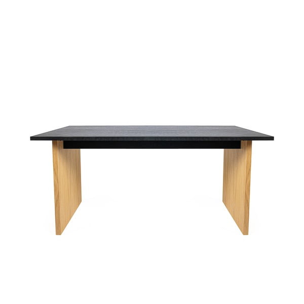 Tammeplaadiga söögilaud 90x160 cm Stripe - Woodman-image-2