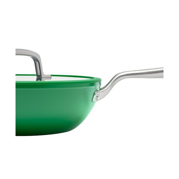 Alumiiniumist wok-pann koos kaane ja mittenakkuva pinnaga ø 28 cm Meda 3.0 - FABINI-image-4