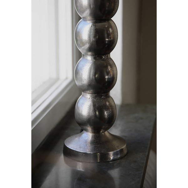 Hõbedane lauavalgusti (kõrgus 33 cm) Gong – Markslöjd-image-1