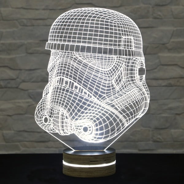 3D stolní lampa Mask