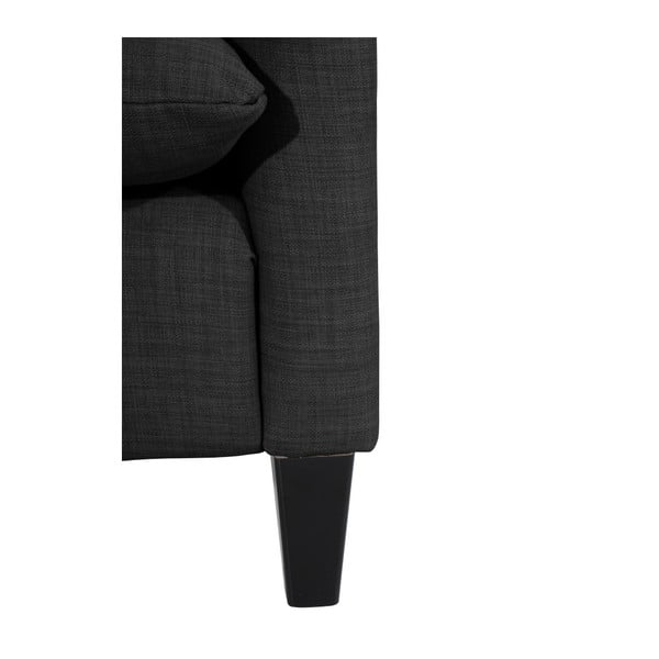 Antracitové křeslo ušák Max Winzer Merlon Anthracite-image-2