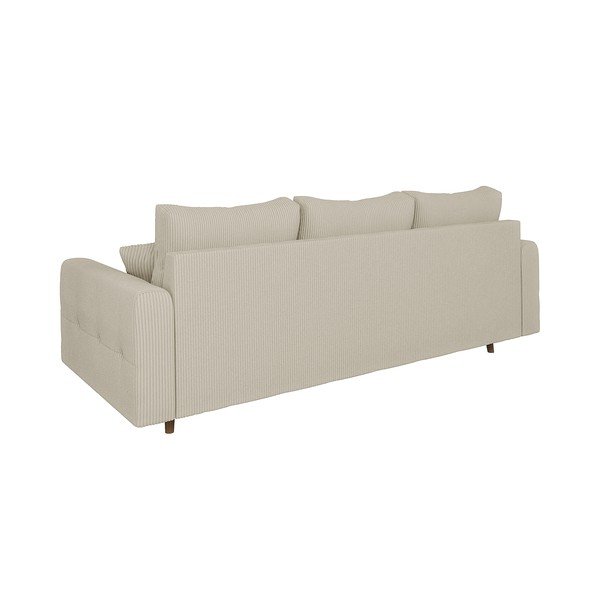 Beež velvetist diivan 210 cm Ariella – Ropez-image-2