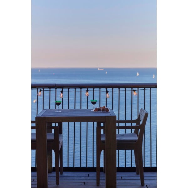 Päikeseenergial töötava valgusketi pikendus, pirnide arv 10 tk, pikkus 300 cm Marcus - Sirius-image-4