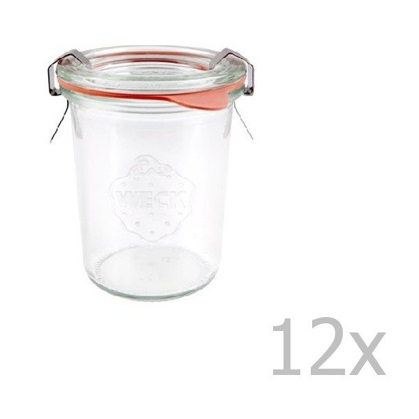 Sada 12 zavařovacích sklenic Weck Sturz, 160 ml