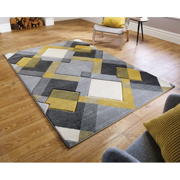 Kollane/hall vaip 160x230 cm Nimbus - Flair Rugs-image-1