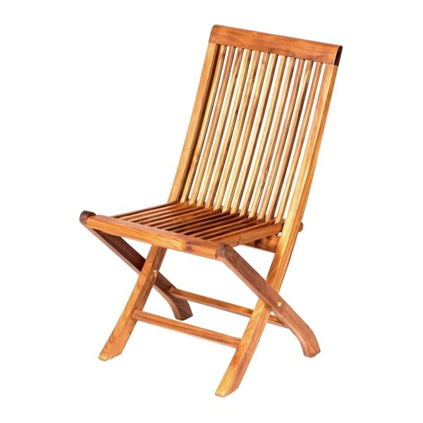 Skládací zahradní židle z teakového dřeva Massive Home Naomi Derinne