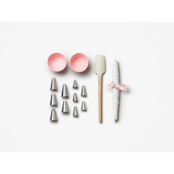 Kondiitritoodete kaunistamise komplekt, otsikute arv 10 tk The Essentials Cupcake Tools - Printworks-image-2