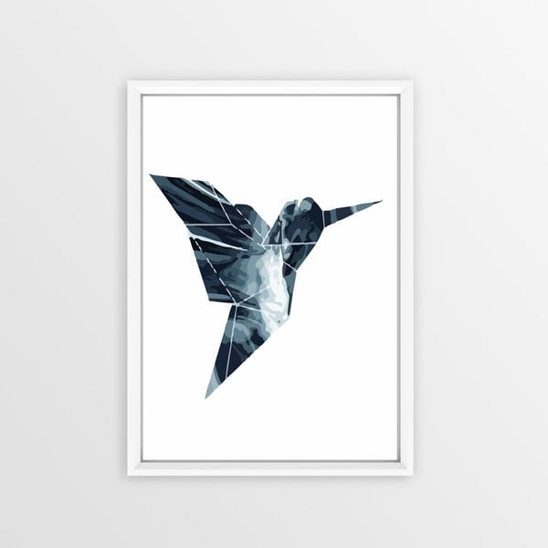 Pilt mitte tuvi, 30 x 20 cm Origami Bird - Piacenza Art