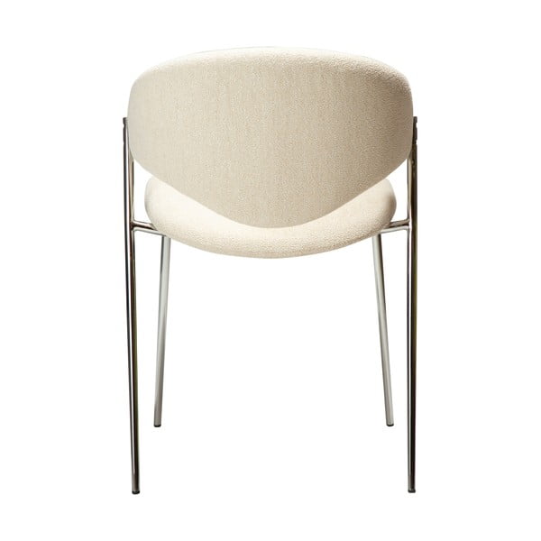 Kreemjas polsterdatud söögitool Zone – DAN-FORM Denmark-image-3