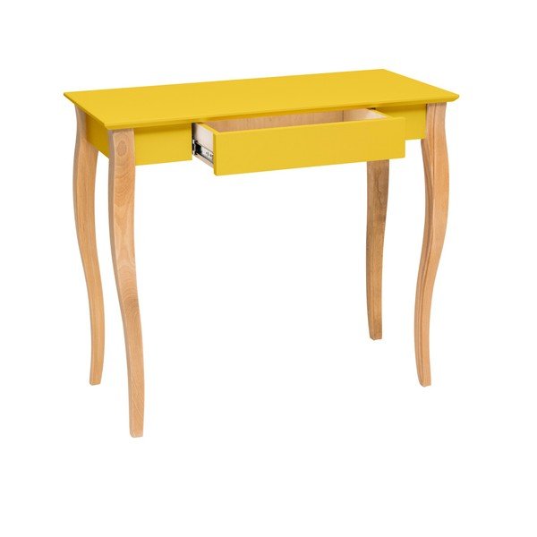 Kollane laud, pikkus 85 cm Lillo - Ragaba-image-1