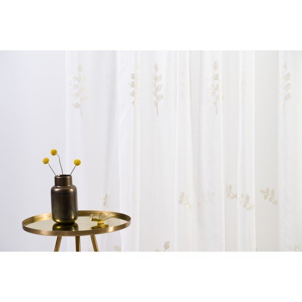 Kreem kardin 140x245 cm Melissa - Mendola Fabrics-image-1