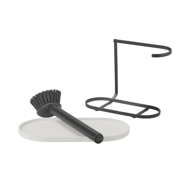 Kreem betoonist nõudepesuvahendite hoidik Dhuva - Blomus-image-3