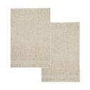 Beežid puuvillased froteerätikud 2 tk 90x140 cm komplektis Anti-Bacterial - Catherine Lansfield