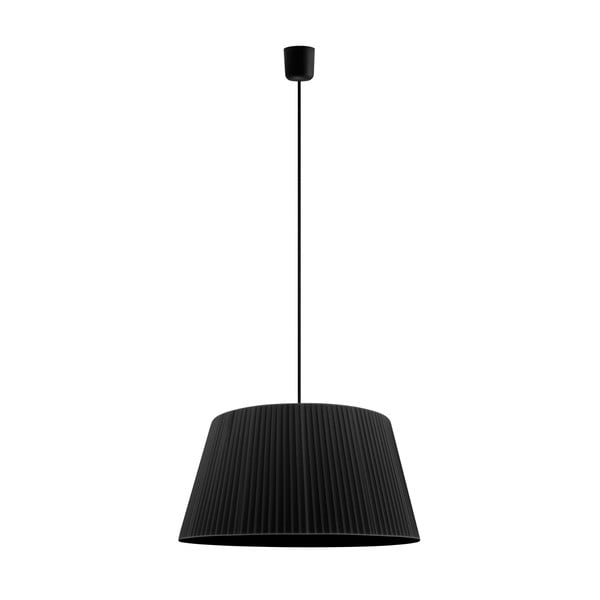 Černé stropní svítidlo Sotto Luce KAMI, Ø 54 cm