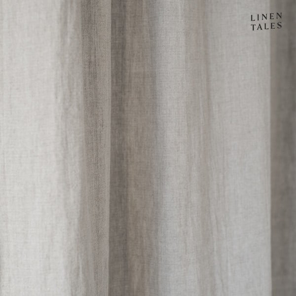 Beež kardin 140x300 cm Night Time – Linen Tales-image-2