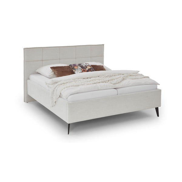 Beež kaheinimesevoodi 180x200 cm Paulo - Meise Möbel-image-4