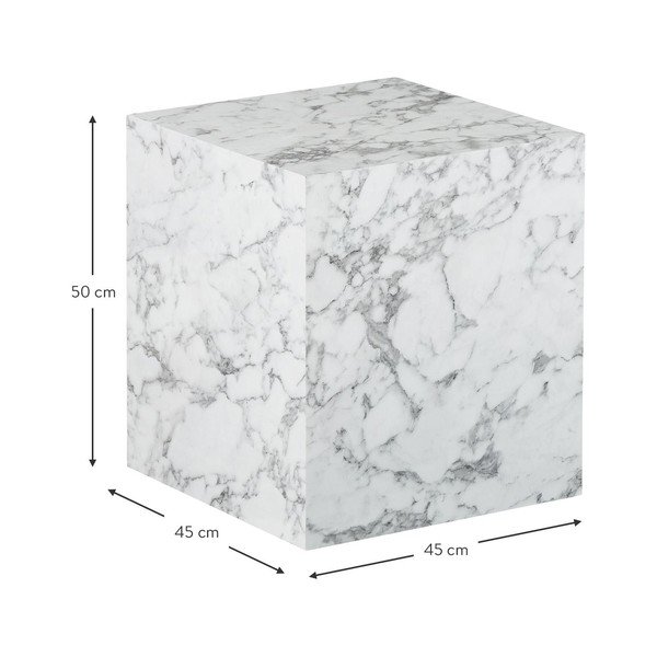 Kohvilaud marmorist dekooriga Lesley - Westwing Collection-image-3