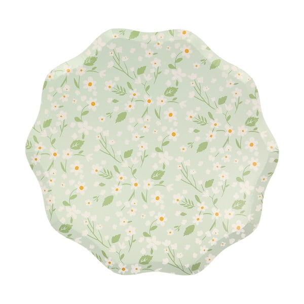 Ühekordsed paberist lauamatid 12 tk komplektis Ditsy - Meri Meri-image-2