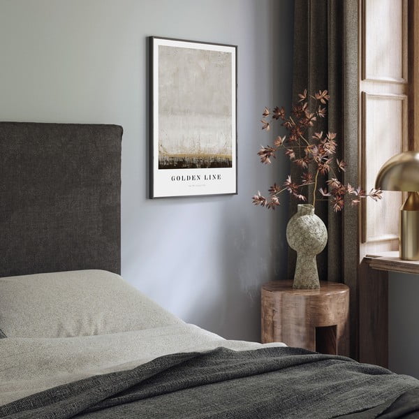 Plakat raamis 52x72 cm Golden Line - Malerifabrikken-image-1