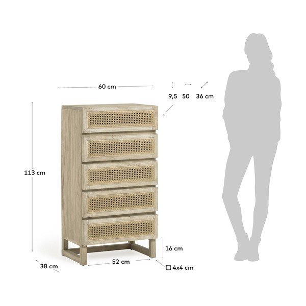 5 sahtliga kapp, mis on valmistatud Mindi puidust Rexit - Kave Home-image-2