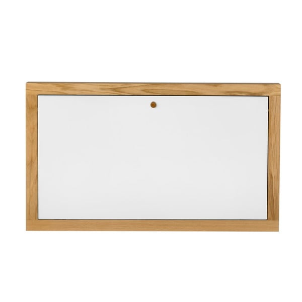 Valge seinale paigaldatav kallutatav laud Brenta - Woodman-image-1