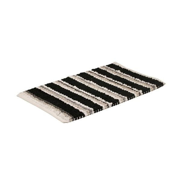 Koupelnová předložka Noir Stripe, 50x80 cm