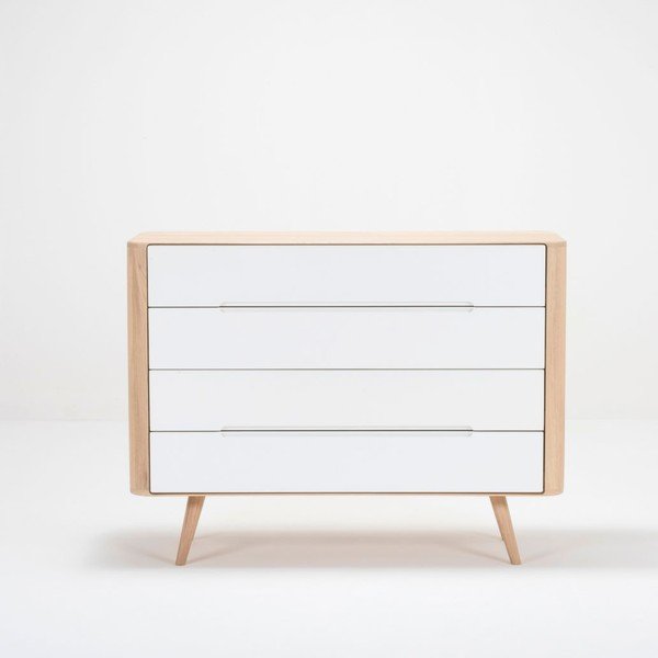 Tammepuust kapp Kaks, 120 x 42 x 90 cm Ena - Gazzda-image-3
