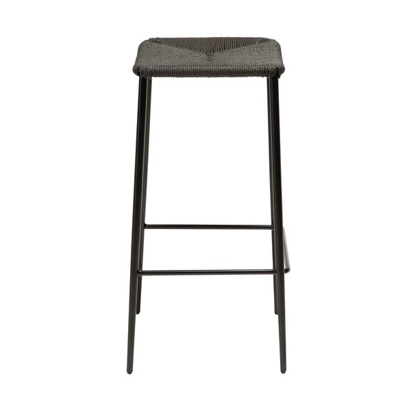 Must terasjalgadega baaritooli DAN-FORM , kõrgus 68 cm Stiletto - DAN-FORM Denmark-image-4