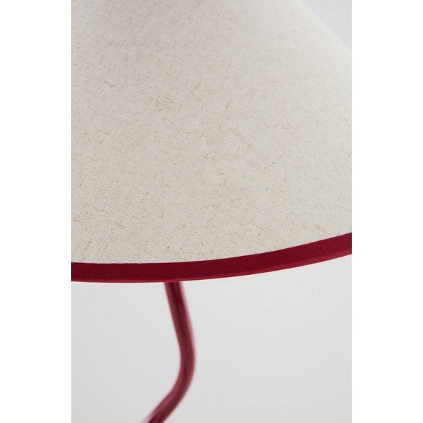 Punane/valge kangast hämardatav põrandalamp (kõrgus 148 cm) Juliet - Jotex-image-4