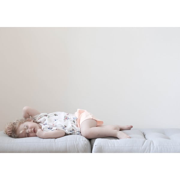 Laste kokkupandav tugitool koos tugitooliga Helesinine Mini Cube - Karup Design-image-1