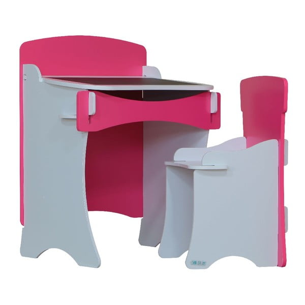 Dětský stolek a křesílko Pink