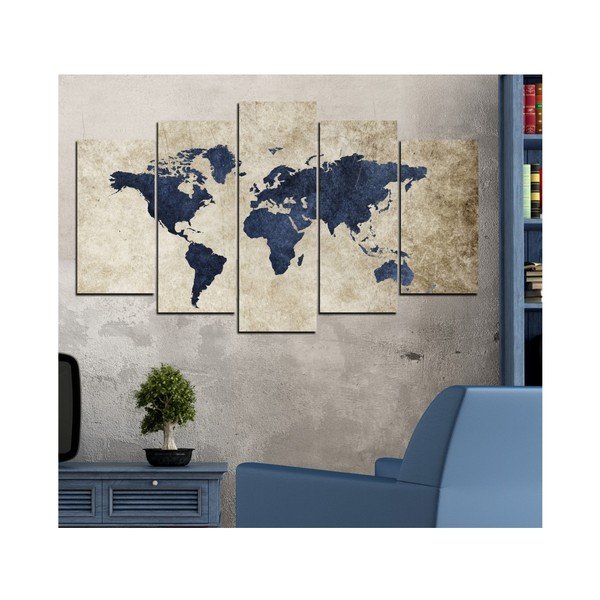 Mitmeosaline maal Malika, 102 x 60 cm - Insigne-image-1