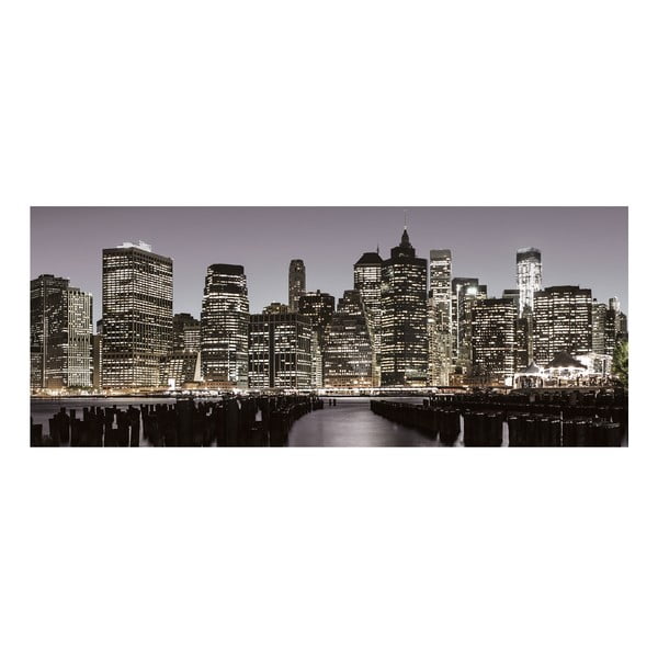 Skleněný obraz New York Skyline 50x125 cm