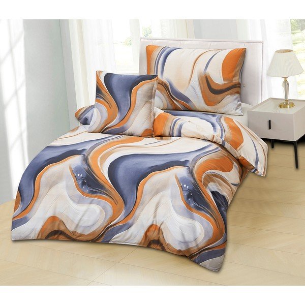 3-osaline mikrosatiinist voodipesu üheinimesevoodile 140x200 cm Gonzalo - My House-image-1