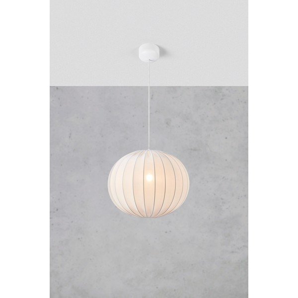 Valge ripplamp ø 50 cm Solia - Markslöjd-image-3