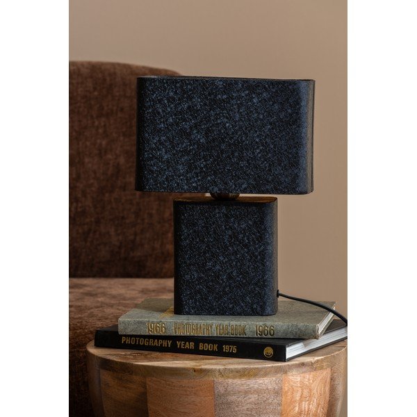 Must metallist laualamp (kõrgus 33 cm) Boaz Recto - Leitmotiv-image-1