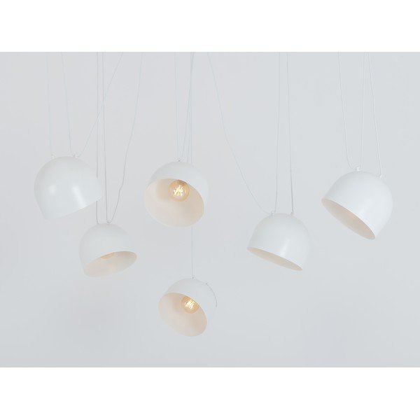 Valge ripplamp metallist varju 250x250 cm Popo - CustomForm-image-1