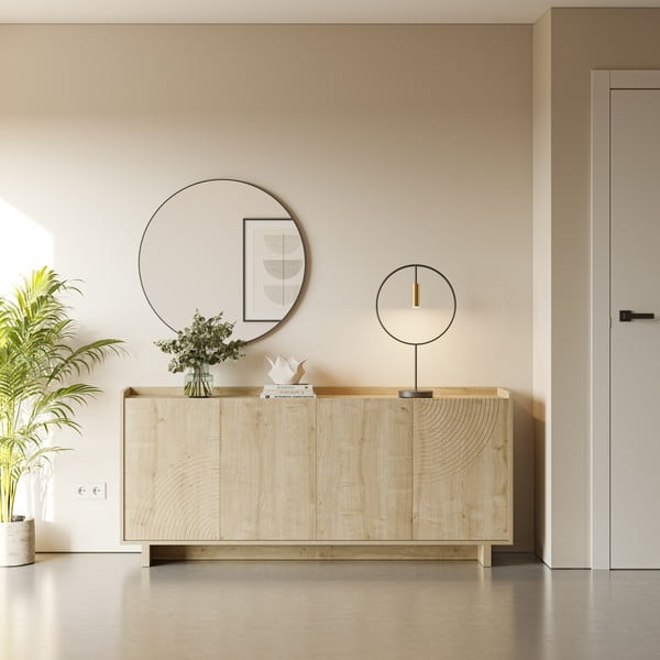 Tammespoonist kummut 180x80x40 cm Daira - Marckeric-image-1