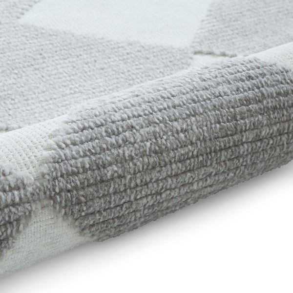 Valge-helehall pestav vaip 200x290 cm Lyna Cream&Grey - Think Rugs-image-4