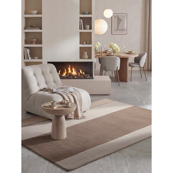 Pruun/kreemikas villasegu vaip 200x290 cm Karola - Villeroy&Boch-image-4