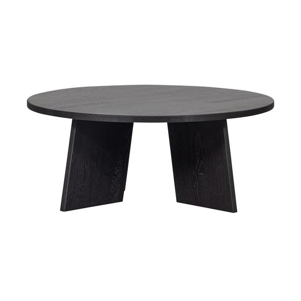 Must ümmargune diivanilaud ø 90 cm Fries - WOOOD-image-2