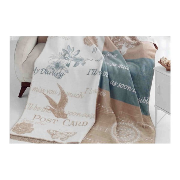 Bavlněná deka Aksu Alexa, 220 x 180 cm
