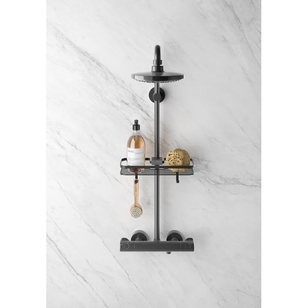 Must vannitoa riiul Origin - Metaltex-image-1