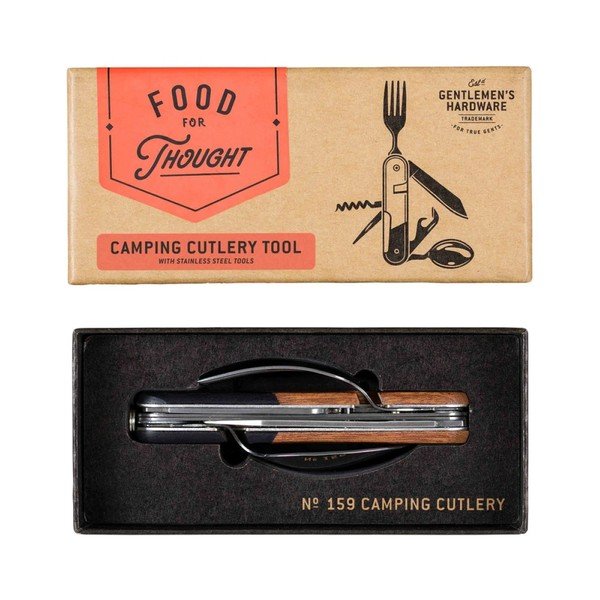 Tasku multifunktsionaalne söögiriistad Camping - Gentlemen's Hardware-image-1