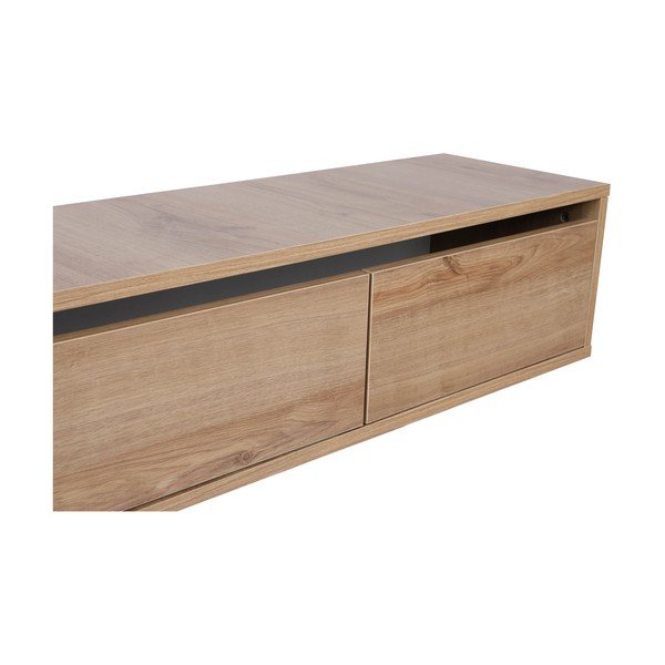 Tammespoonist TV-alus 180x30x25 cm Rust - Kalune Design-image-4