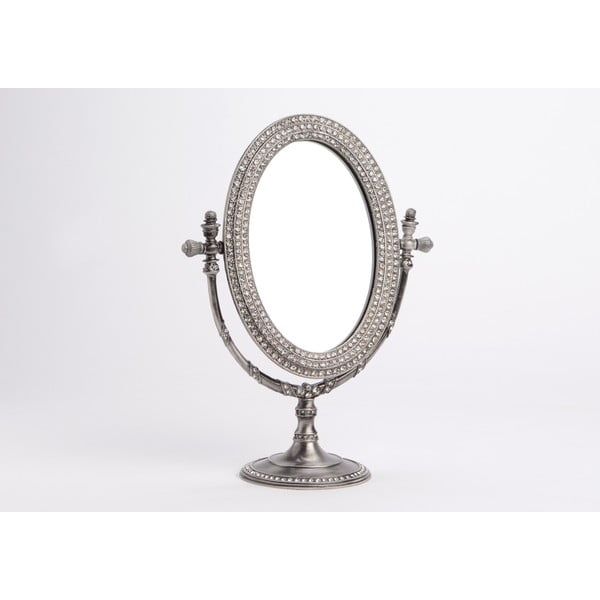 Stolní zrcadlo Silver, 19x26 cm
