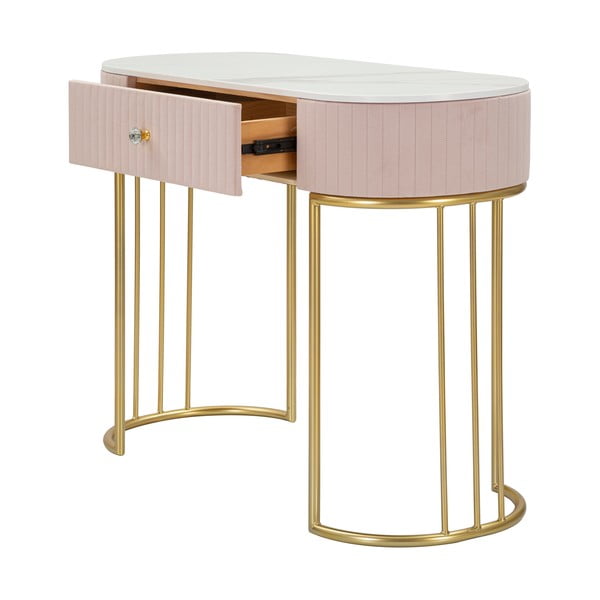 Roosa konsoollaud 100x40 cm Montpellier - Mauro Ferretti-image-3