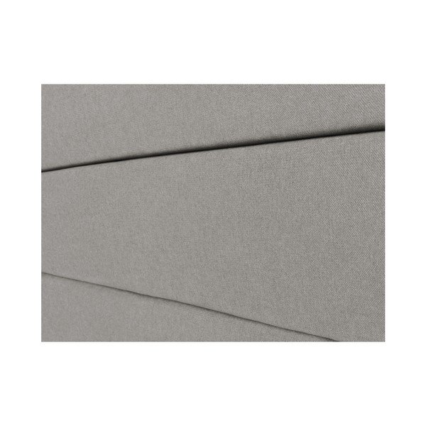 Světle šedé čelo postele Mazzini Sofas Pesaro, 160 x 120 cm-image-3