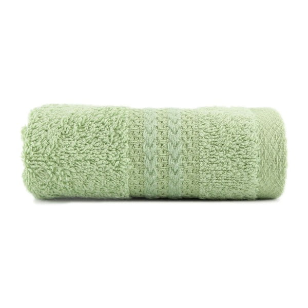 Roheline puhtast puuvillast rätik, 30 x 50 cm - Foutastic